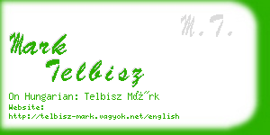 mark telbisz business card